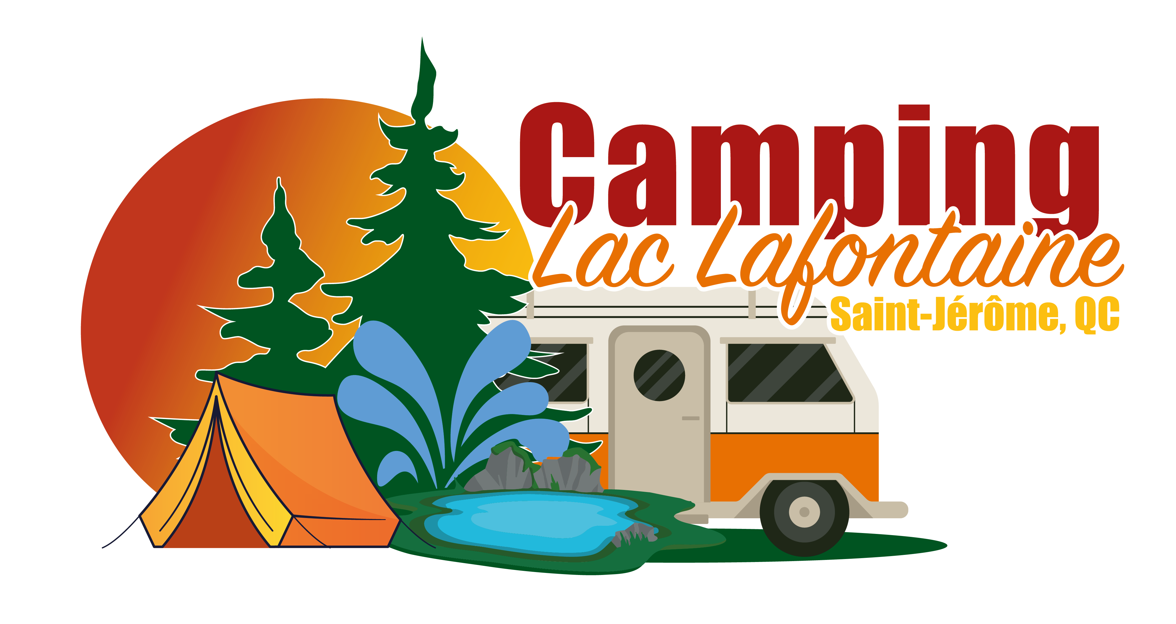 Logo du Camping Lac Lafontaine