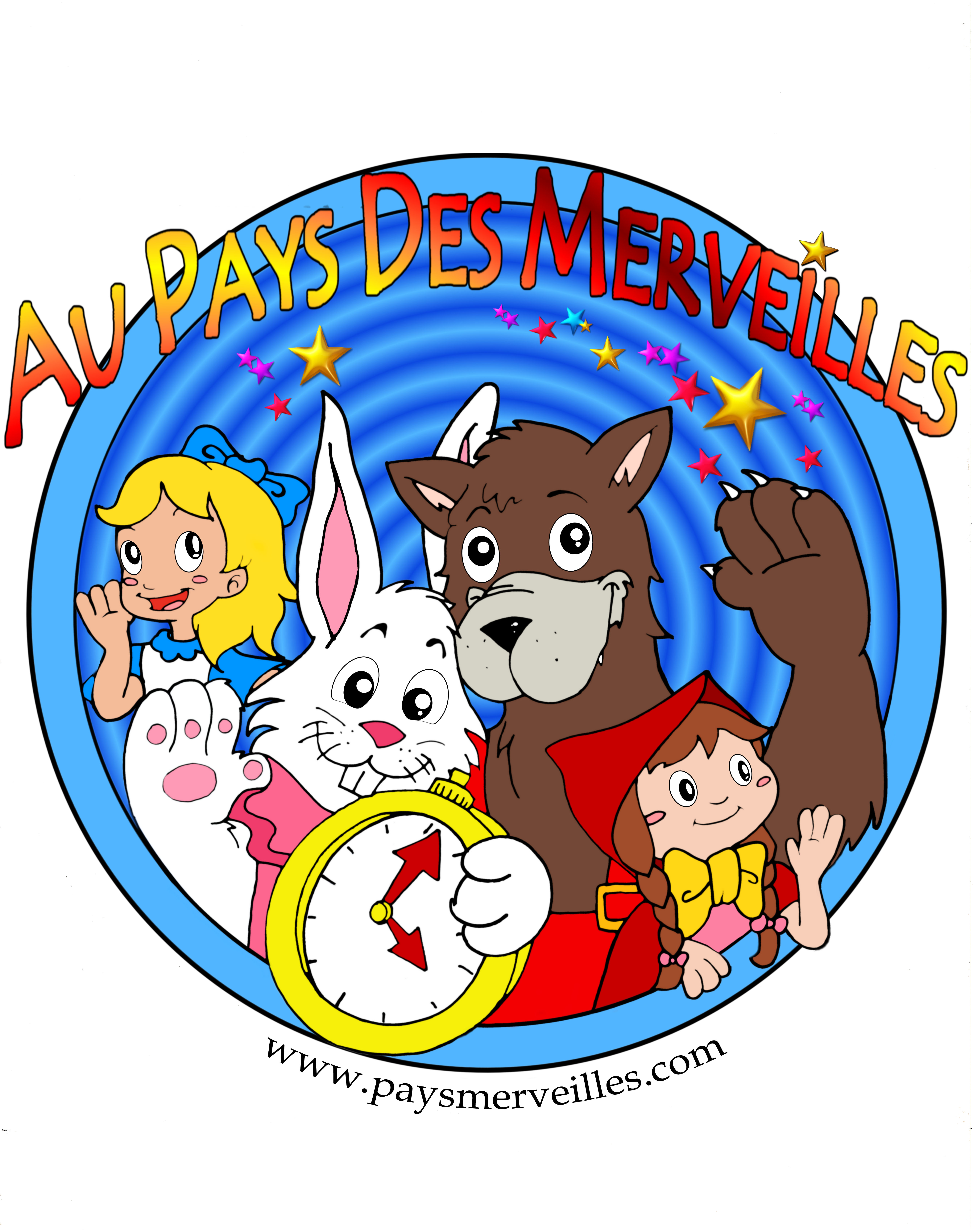 Logo du parc d'attractions Au Pays des Merveilles, Sainte-Adèle