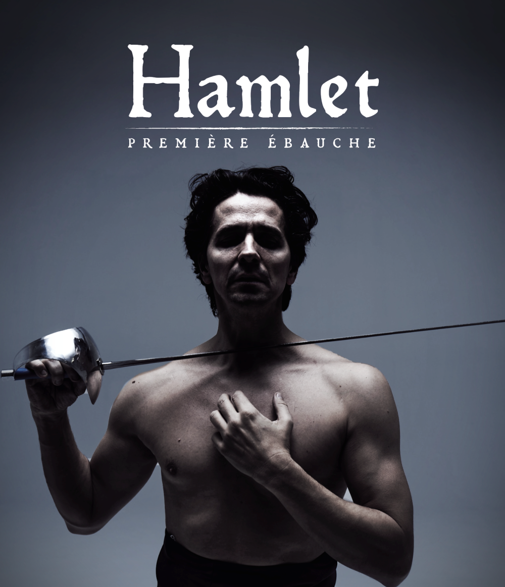 Affiche du spectacle de Hamlet - Festival des arts de Saint-Sauveur
